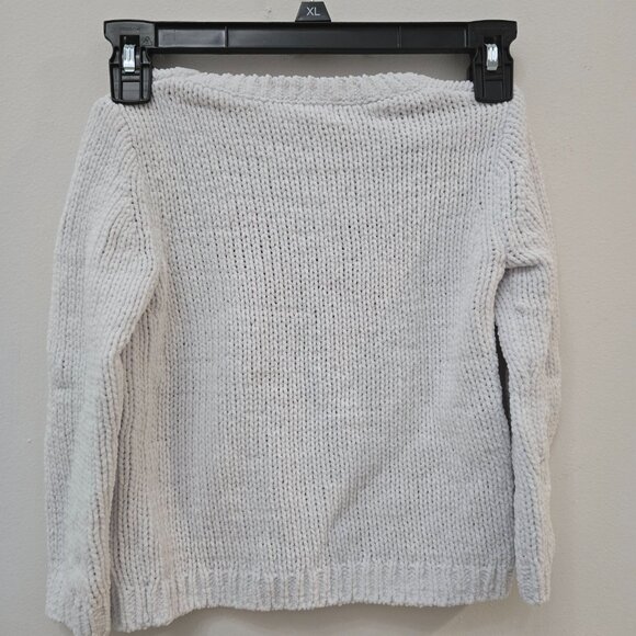 ❤️ Kids Gray Knit Sweater with Red Heart – Cozy Valentine Style - Picture 3 of 6